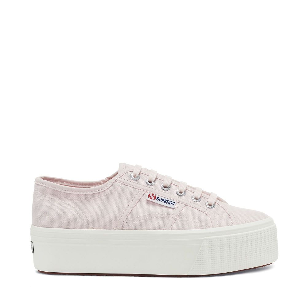 Superga 2790 Platform Red Platform Sneakers - Women's USA | US9807360